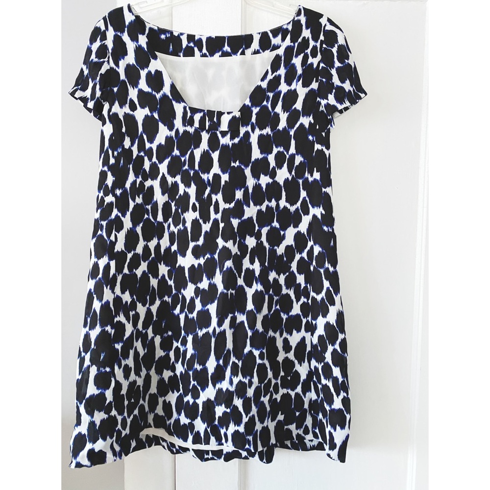 Kate Spade New York Leopard Print Shift Dr…